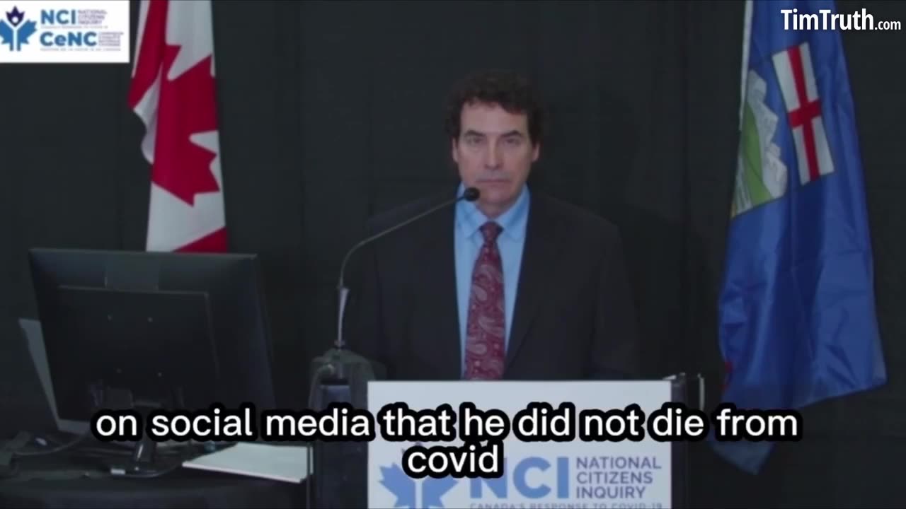 Canada's Cancer=Covid SCANDAL: Chief Medical Officer CAUGHT LYING About Cancer Death To Vax The Max