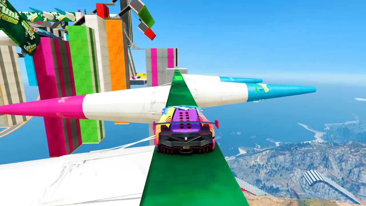 GTA 5 CRAZY PARKOUR RACE Gameplay Part 2