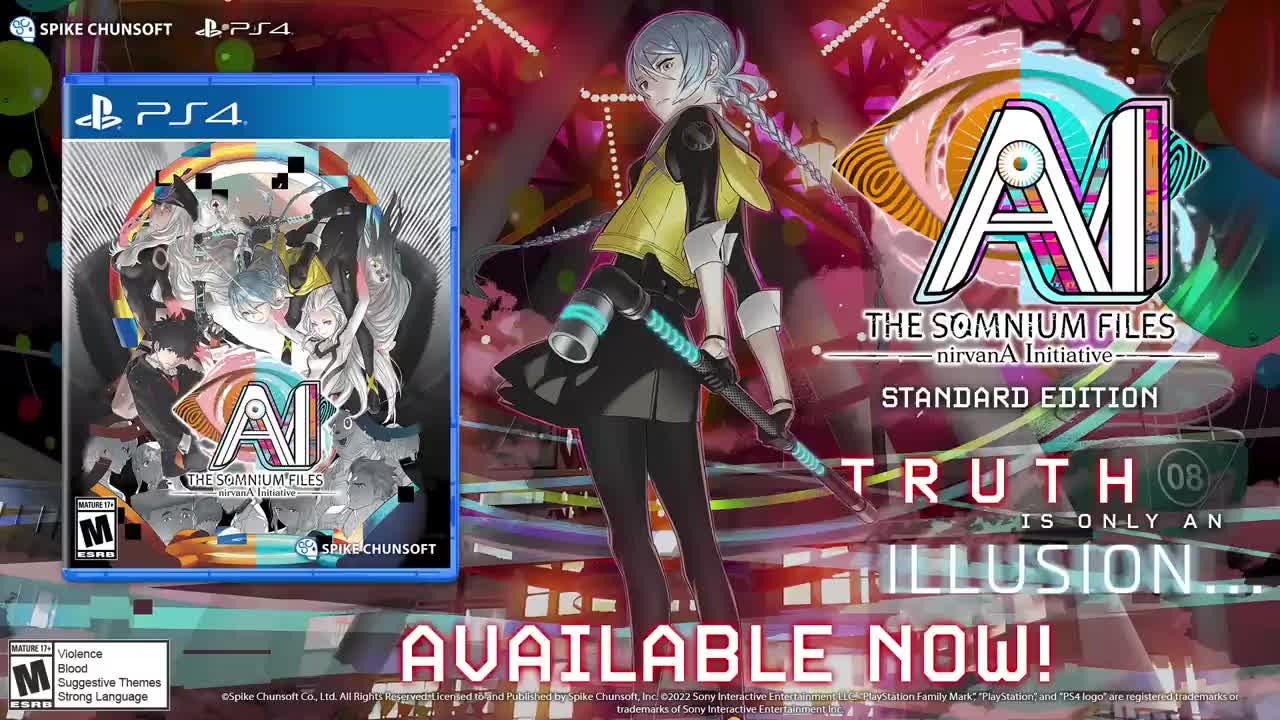 AI The Somnium Files – nirvanA Initiative Launch Trailer PS4 Games
