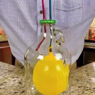 Balloon in a Bottle Science Trick