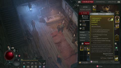 Random Diablo IV PS5 (Barbarian)