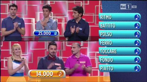 RAIUNO - Reazione A Catena-La Catena Musicale (27/06/2014)