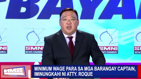 Minimum wage para sa mga barangay captain, iminungkahi ni Atty. Roque