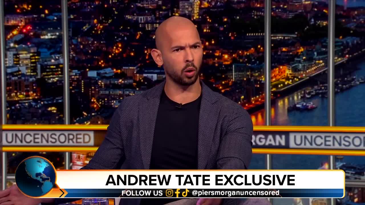 ANDREW TATE vs. PIERS MORGAN-THE FULL INTERVIEW!!!