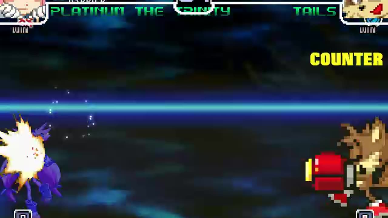 Tails (Me) vs Platinum the Trinity