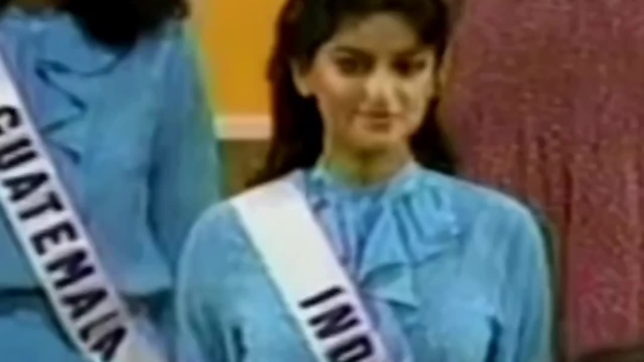 Juhi chawla in miss universe from India