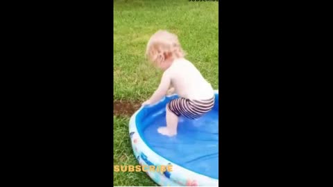 Fun and funny baby clip