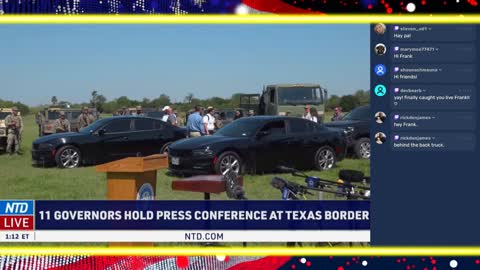 🔴LIVE: 11 Governors On Texas Border Crisis 🟠⚪🟣 The NPC Show