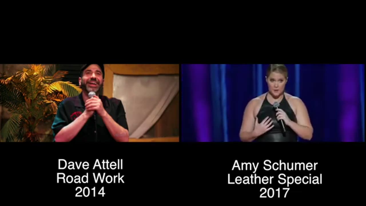 Amy Schumer steals from Zach Galifianakis, Dave Attell, and Louis CK