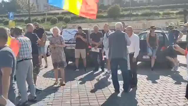 Începutul PROTESTULUI împotriva scumpirii carburanților