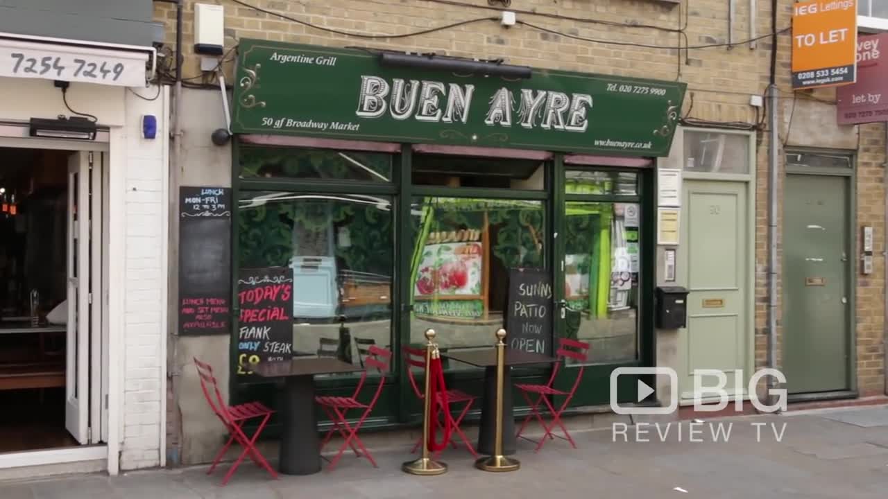 Buen Ayre Argentinian Restaurant in Hackney London specialising in Steak and Red Wine