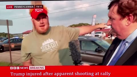 Eyewitness Claims He Saw Trump Shooter Crawling on Roof With A Rifle