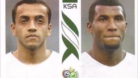 PANINI STICKERS SAUDI ARABIA TEAM WORLD CUP 2006