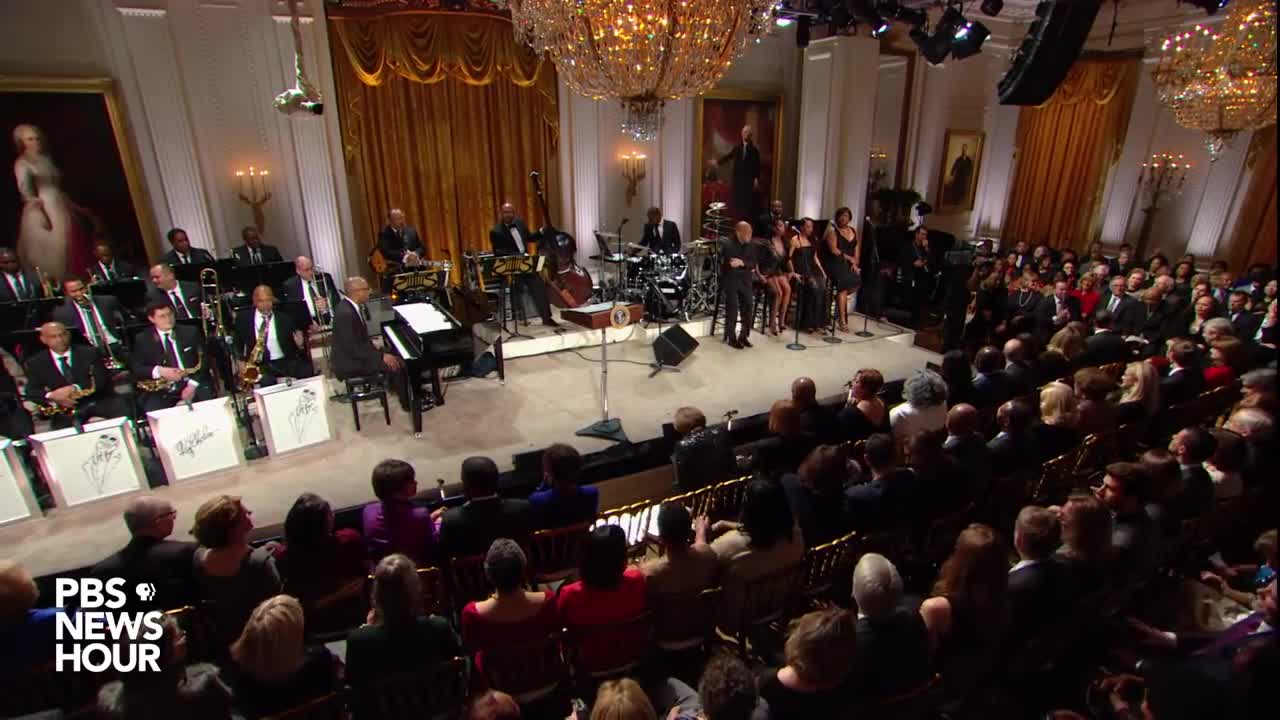 Watch President Obama speak -- and sing -- at White House tribute to Ray Charles