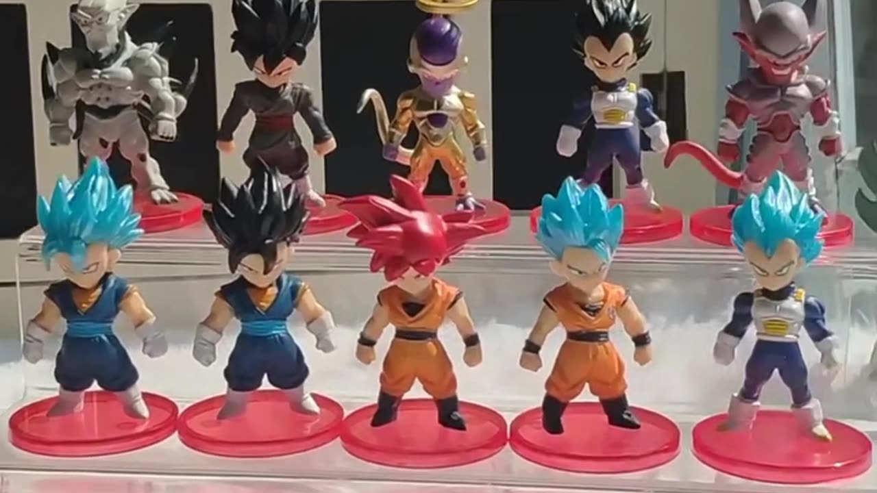 Dragon Ball Z Super Saiyan Son Goku Anime Figure Son Gohan Vegeta Broly Piccolo Majin Buu