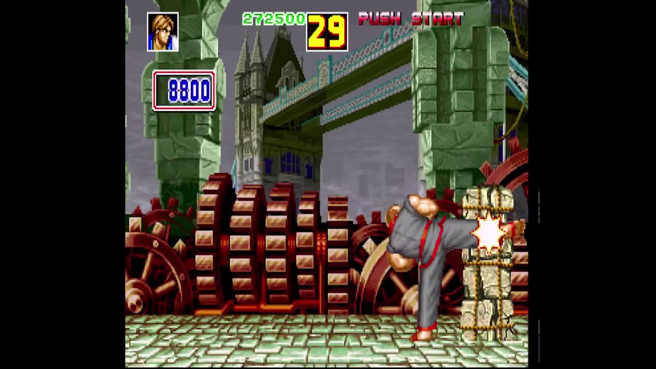 Fatal Fury 2 (Garou Densetsu) / PS2: Garou Densetsu Battle Archive 1 / Kim Kaphwan / LV: Hard.