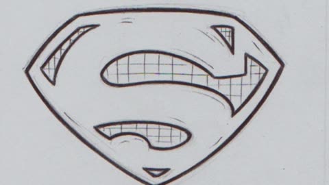 I drew Superman!!!