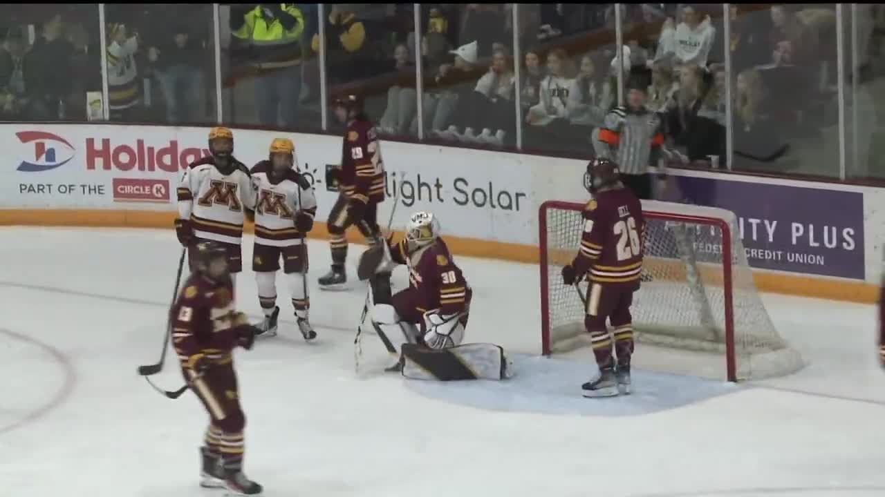 Gopher women complete weekend sweep of Minnesota Duluth