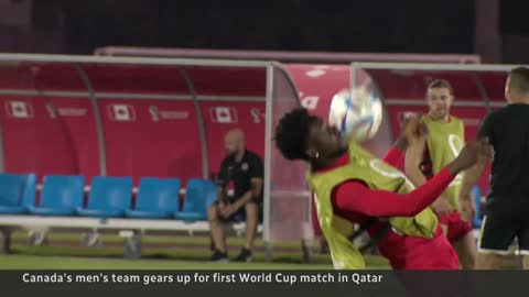 The Canadian World Cup squad is preparing for its opening game in Qatar.