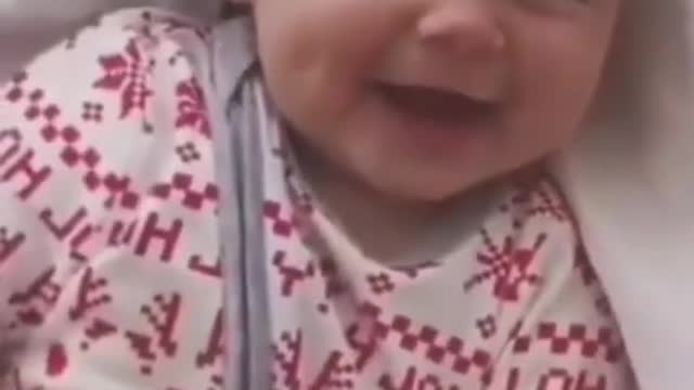 Dare to beat this laughing baby...