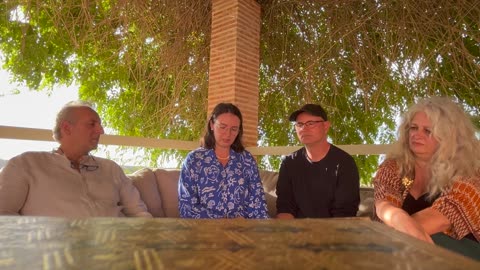 RENCONTRE AVEC NATHALIE KNEPPER HANAEL ET ANTON PARKS À MARRAKECH