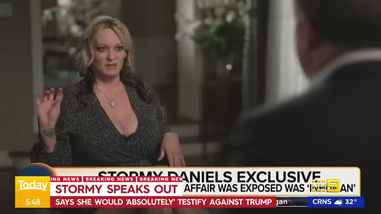 "Stormy Daniels" says She would "absolutely" testify against Donald Trump.