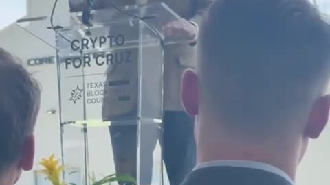 Ted Cruz: “Bitcoin is a reservoir of power. A safety blanket for the state of Texas.” 👏