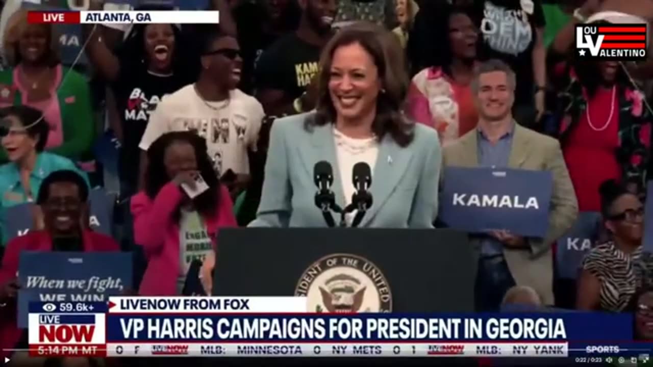 YIKES! The Internet NOTICES Kamala's Fake ACCENT During Rally as Meg The Stallion TWERKS On Stage😳