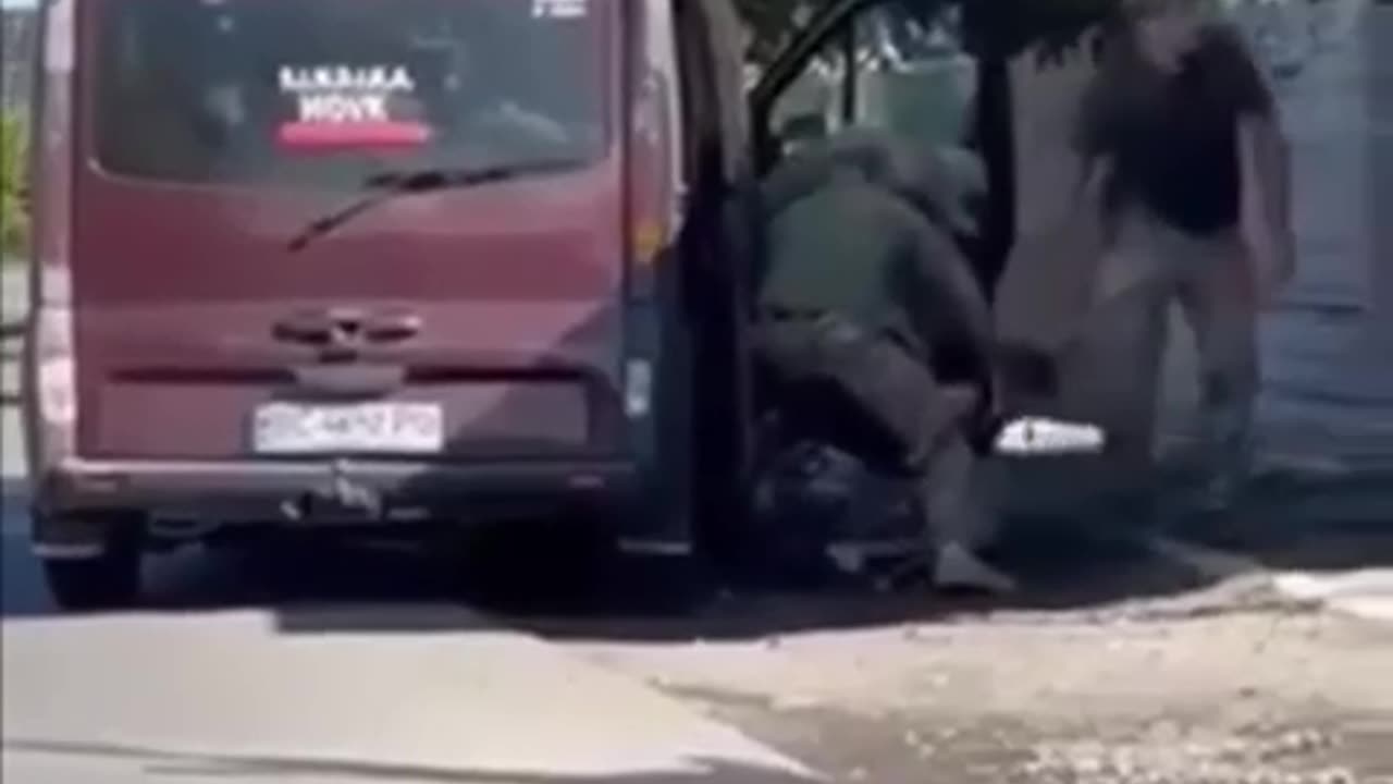 A video of the mobilisation process in the Lvov region has been posted on the internet