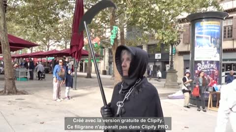 Les Masques BLancs Carcassonne Chorégraphie sur Liberton je crie ton nom le 29oct22