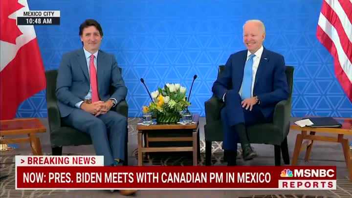 Creep Biden Smiles Back At Reporters As They Ask Him About Mishandling Classified Documents
