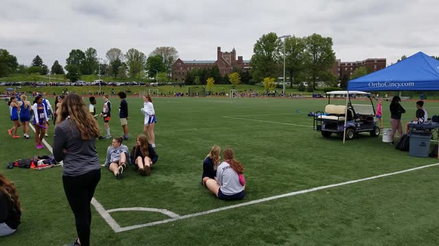 5.4.22 - Girls 4x100 Relay - Jim Parsons Middle School Regional Track Meet @ Notre Dame Academy