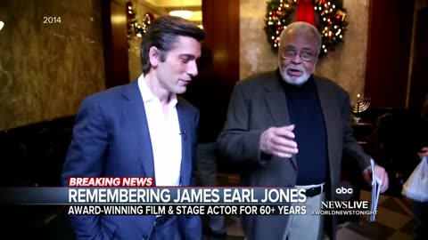 Legendary actor James Earl Jones dies at 93