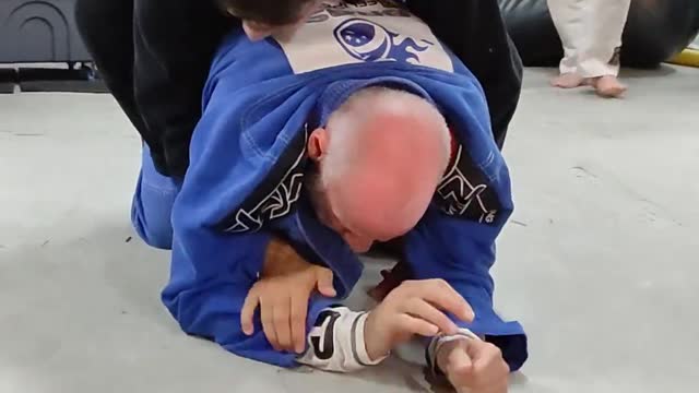 Securing the mount and getting the hooks in when opponent turns belly down - BJJ