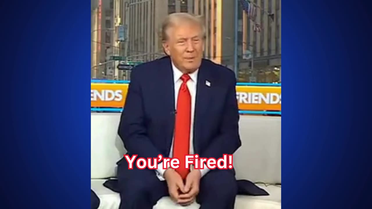 Trump Talks About Firing People