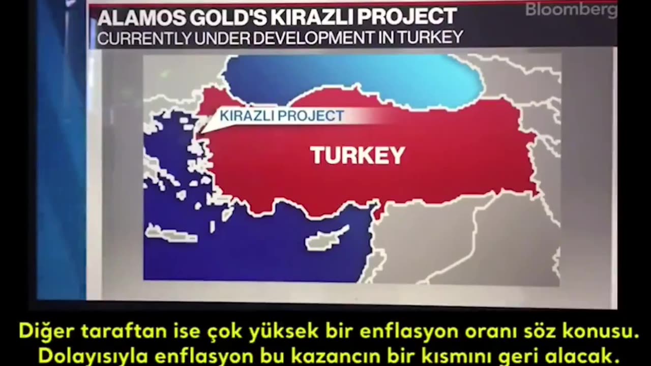 Alamos Gold, Türkiye'de 3 altın madeni üzerinde çalışıyor...