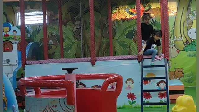 Aulia and amira playing time zone