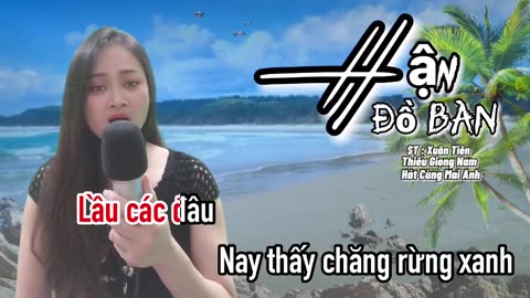 Karaoke Thiếu Giọng Nam - Hận Đồ Bàn - Xuân Tiên - Song Ca Với Mai Anh - #83