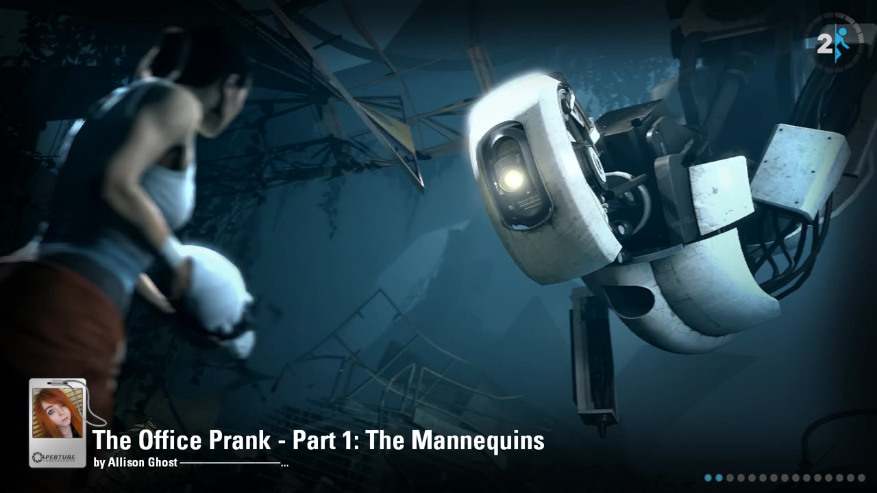 Portal 2 Community Test Chamber: The Office Prank - Part 1: The Mannequins Horror Mod Gameplay