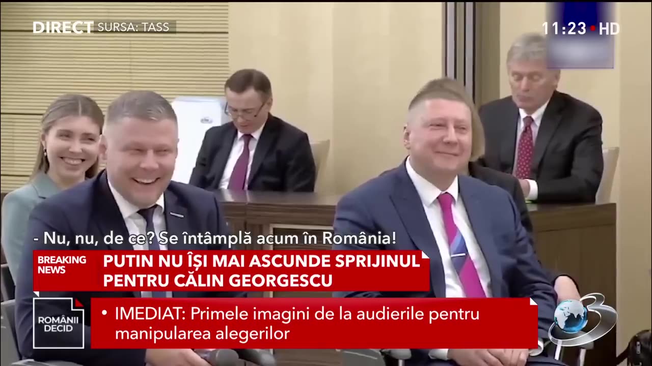 Putin râde de renumararea voturilor din România