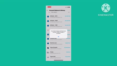 Your bank is facing a technical issue currently.Please try agani in sometime Problam solve in Paytm