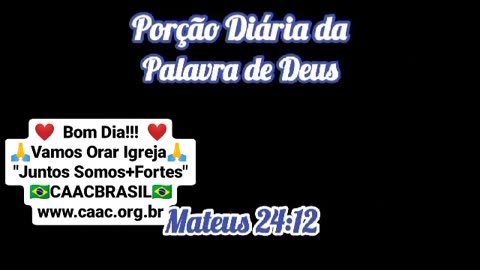 Mateus 24:12