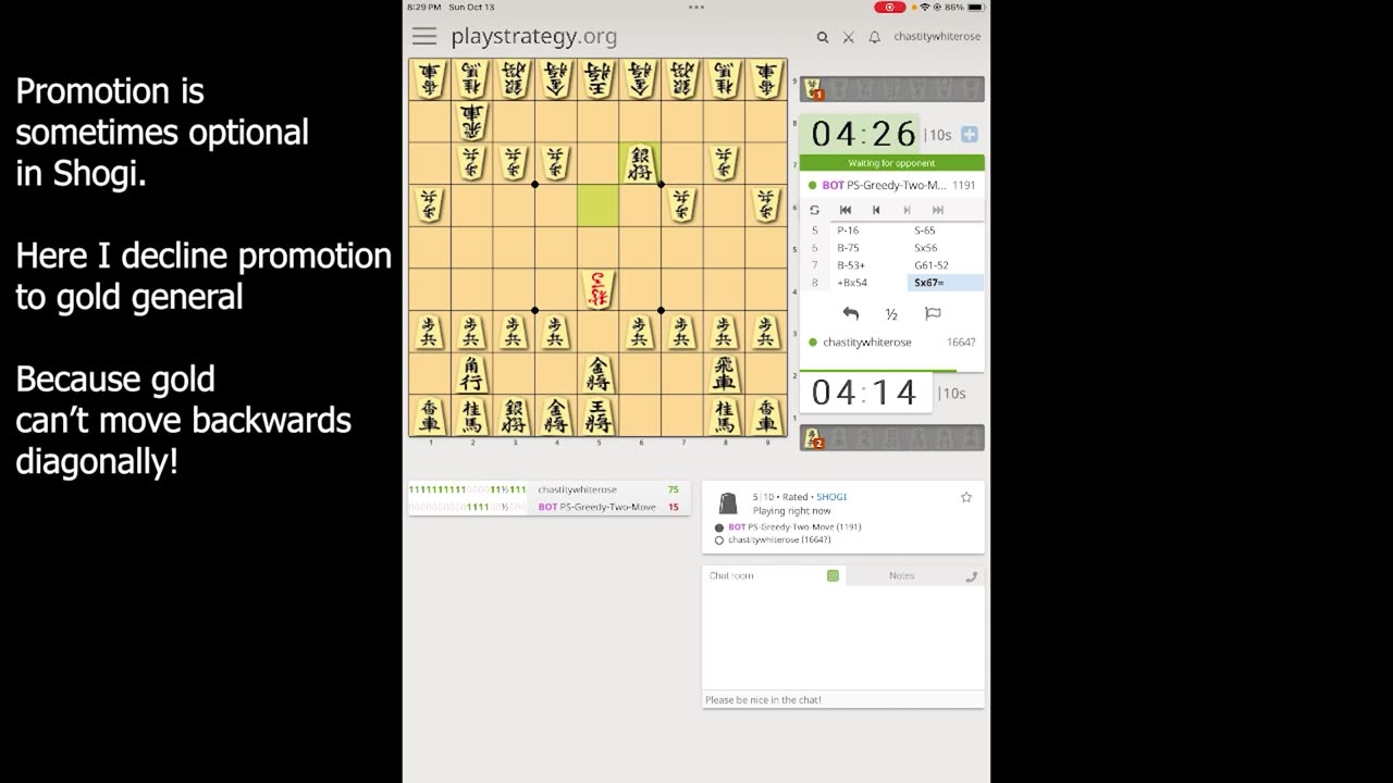 iPad Twitch Stream: Chastity's Chess Challenge