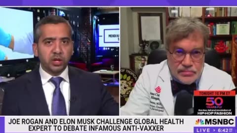 MSNBC’s Medhi Hasan says Dr. Peter Hotez should NOT debate RFK...