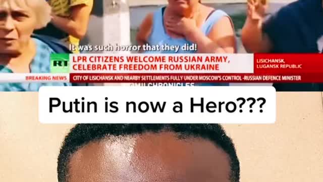 Putin is now a Hero???