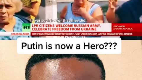 Putin is now a Hero???