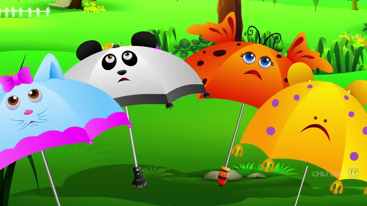 Rain, Rain, Go Away Nursery Rhyme With Lyrics - Cartoon Animation Rhymes & Songs for Children