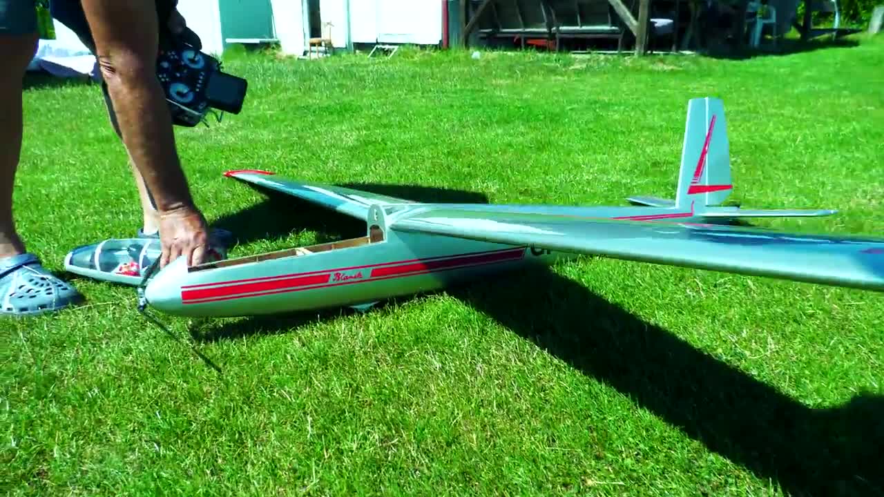 L-13 Blanik Black Horse Model _ scale RC glider _ 4K _ Syrovice 2021