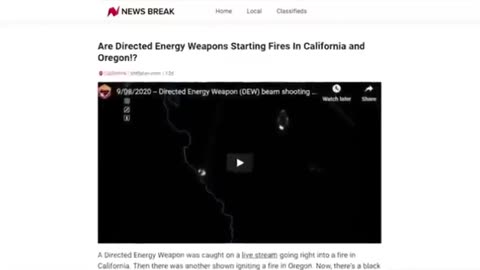 Actual Footage of a Directed Energy Attack Like What Was Used in Maui Hawaii