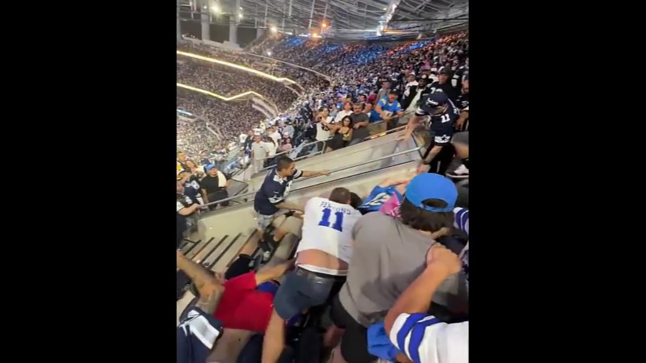 Fights After Chargers- Cowboys Game